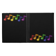 La música del arco iris observa los casos del iPad