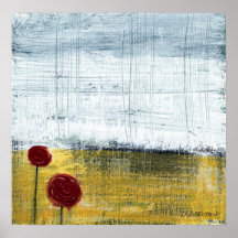 La naturaleza floral despierta arte posters