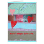 La naturaleza forma nuestros corazones tarjeta