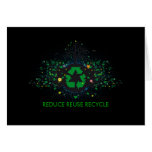 La naturaleza recicla felicitaciones