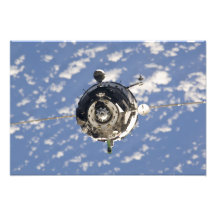 La nave espacial de Soyuz TMA-01M Fotografias