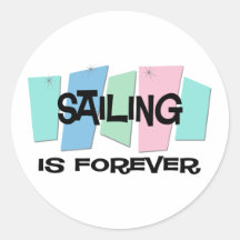 La navegación es Forever Pegatina