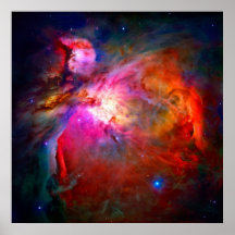 La nebulosa -2009 de Orión Posters