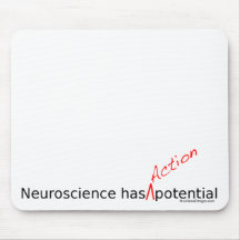La neurología tiene "acción" Mousepad potencial
