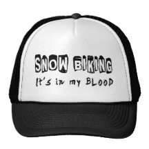 La nieve biking lo está en mi sangre gorra
