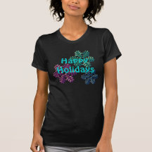 La nieve forma escamas diseño del modelo 3D Camiseta