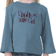 La niña del papá camiseta
