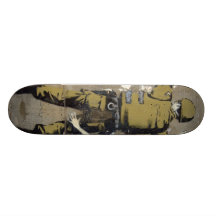La nina y el soldado - tablas de patinar