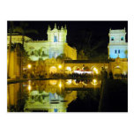 La noche acumula el parque del balboa del agua postales