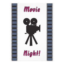 la noche de película invita invitación