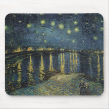 La noche estrellada, 1888 alfombrilla de raton