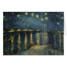 La noche estrellada, 1888 felicitacion 