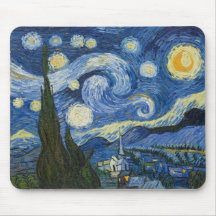 La noche estrellada de Vincent van Gogh Tapete De Ratón
