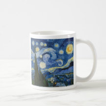 La noche estrellada de Vincent van Gogh Taza