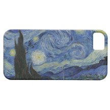 La noche estrellada iPhone 5 Case-Mate fundas