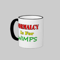 La NORMALIDAD está para los WIMPS tazas