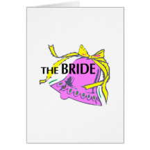 La novia (boda Bell) Tarjeta