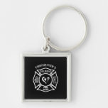 La novia del bombero llavero personalizado