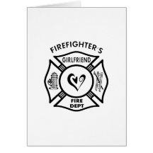 La novia del bombero tarjeta