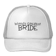 La novia más grande de los mundos gorros  
