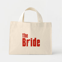 La novia (rojo de la mafia) bolsas