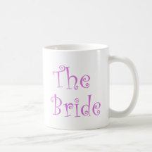 La novia tazas de café