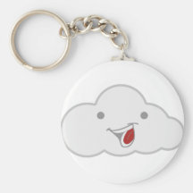¡La nube feliz es feliz! Llavero
