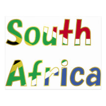 La nueva Suráfrica Tarjeta Postal
