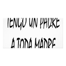 La O.N.U Padre de Tengo un Toda Madre Tarjeta Personal Con Foto