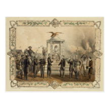 La oferta pasada de presidente Lincoln de la recon Tarjetas Postales