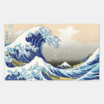 La onda grande de Kanagawa Katsushika Hokusai Rectangular Altavoz