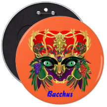 La opinión del Bacchus de la mitología del carnava
