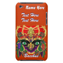 La opinión del Bacchus de la mitología del carnava Barely There iPod Fundas
