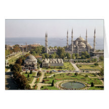 La opinión el sultán Ahmet Camii construyó 1609-16 Tarjetas
