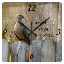 ¡La paloma intemporal! reloj de pared