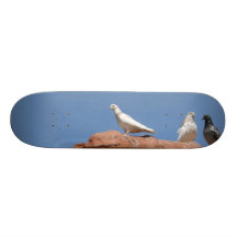La paloma solitaria tabla de skate