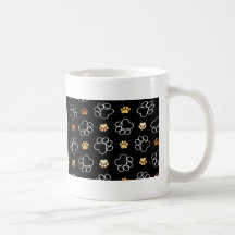 La pata imprime los regalos de Templare Tazas De Café