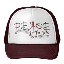 La paz es el gorra de la palabra