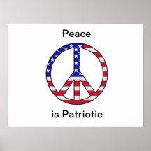 La paz es patriótica - ThePoster