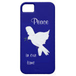 La paz se zambulló "paz en nuestro tiempo " iPhone 5 Case-Mate cárcasa