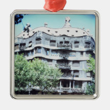 La Pedrera o casas Mila, 1905-10 Ornamento Para Arbol De Navidad