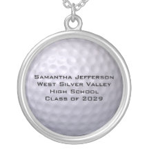 La pelota de golf personalizada se divierte Neckla