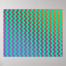 La pendiente del arte de Op. Sys. circunda rojo fu Impresiones