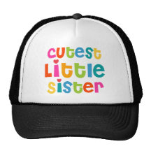La pequeña hermana más linda gorras
