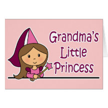 La pequeña princesa de la abuela felicitacion 
