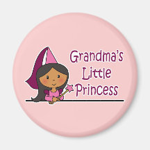 La pequeña princesa de la abuela imán