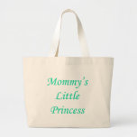 La pequeña princesa de la mamá bolsa de mano