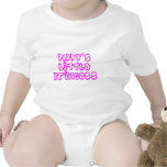 La pequeña princesa del papá camiseta