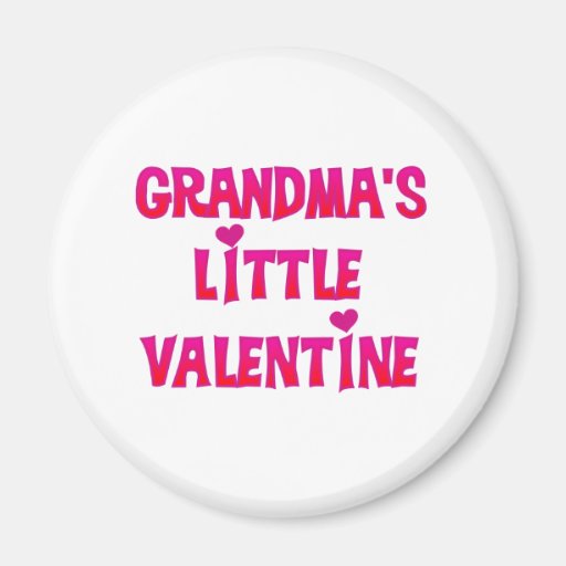 La pequeña tarjeta del día de San Valentín de la a Imán De Nevera