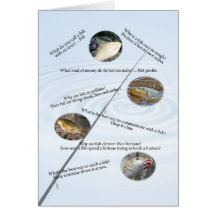La pesca bromea tarjeta número 1